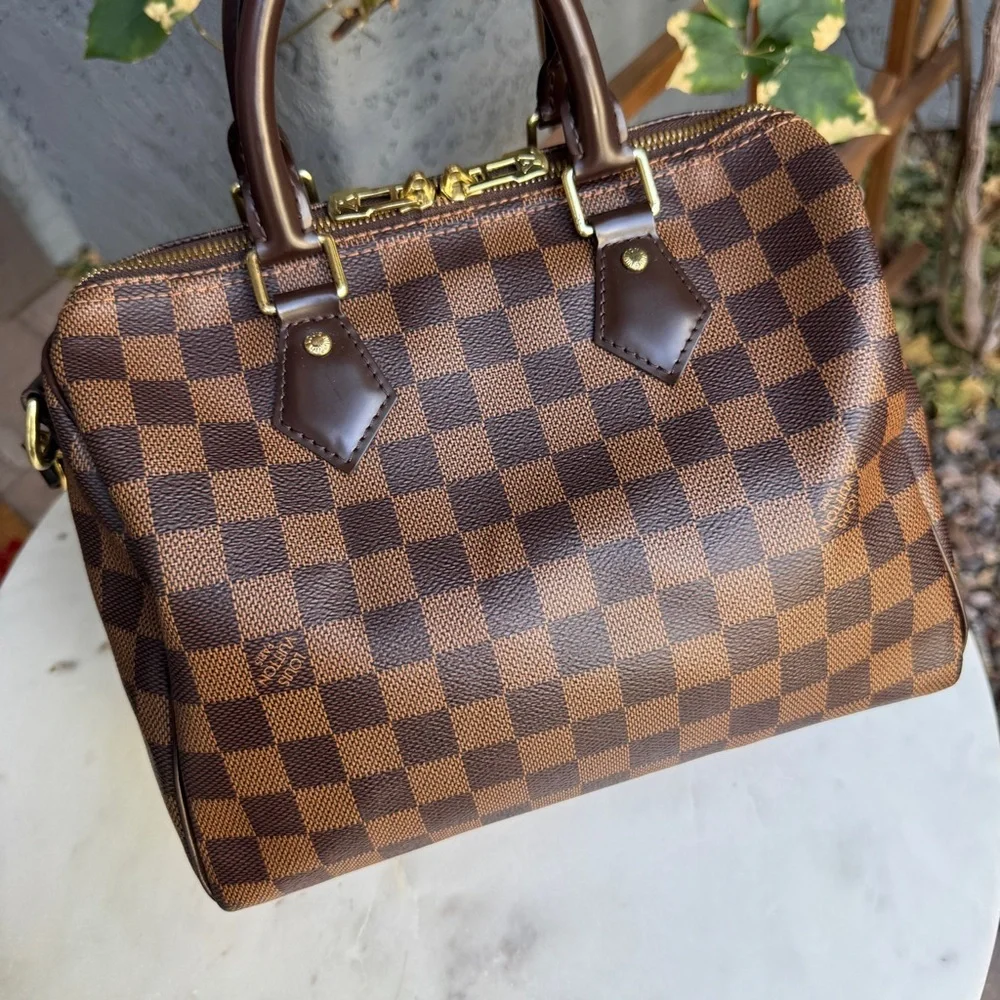 Louis Vuitton Damier Ebene Speedy Bandoulière 25 - Picture 2 of 16